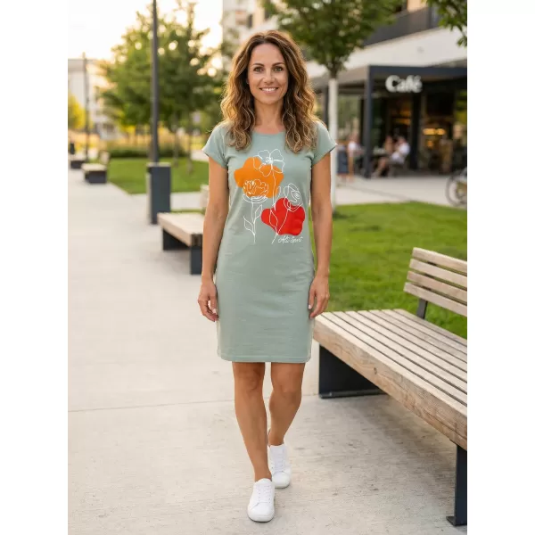  Kleid ALTISPORT ALW189178 SALBEI 