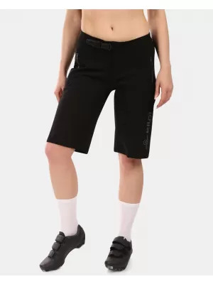 Damenfahrradshorts KILPI HIXON-W YL0417KI SCHWARZ