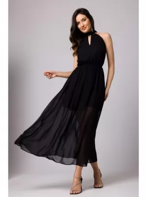 Kleid MAKOVER K169 SCHWARZ