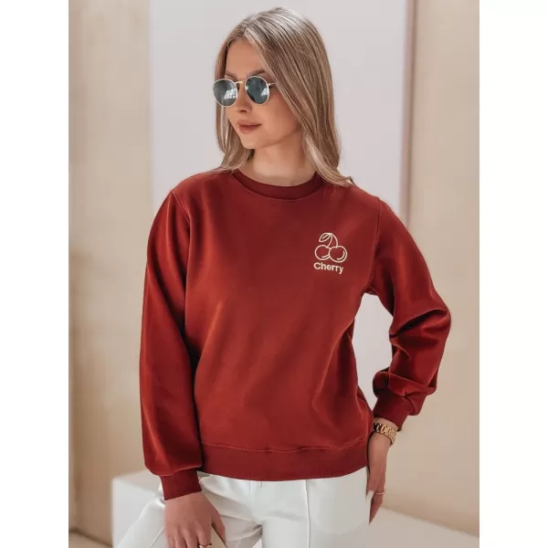  Damen Sweatshirt DSTREET CHERSOFT BY1398 ROT 