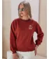 Damen Sweatshirt DSTREET CHERSOFT BY1398 ROT