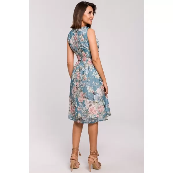  Kleid STYLOVE S225 BLAU 