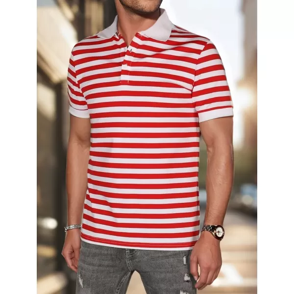  Herren t -Shirt mit einem Kragen DSTREET PX0643 WEIß 