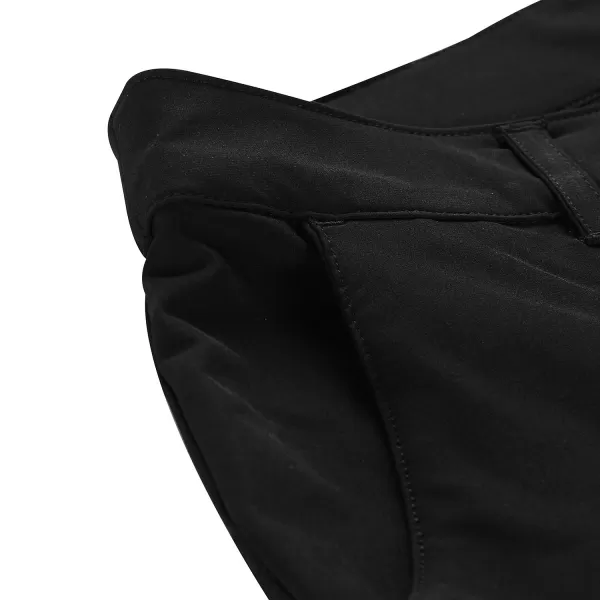  Frauen -Softshell -Shorts ALPINE PRO BAKA SCHWARZ 