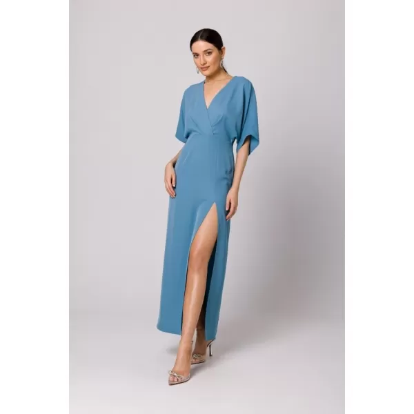  Kleid MAKOVER K163 HIMMELBLAU 