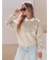 Damen Sweatshirt DSTREET HAPIRES BY1483 BEIGE