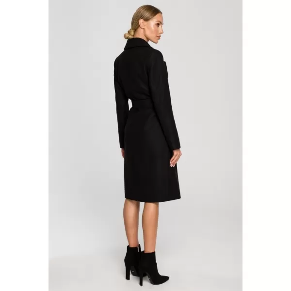  Damenmantel MOE M708 SCHWARZ 