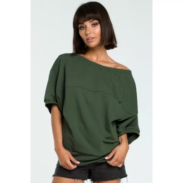  Damenbluse BEWEAR B079 MILITÄRGRÜN 