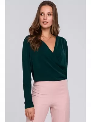 Damenbluse MAKOVER K037 GRÜN