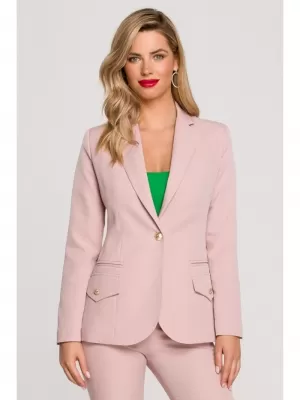 Damenjacke MAKOVER K141 KREPPROSA