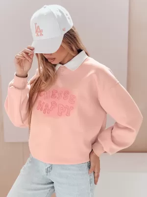 Damen Sweatshirt DSTREET HAPIRES BY1486 ROSA