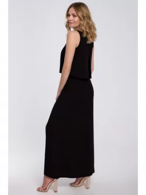 Kleid MAKOVER K048 SCHWARZ
