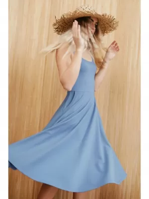 Kleid BEWEAR B218 BLAU