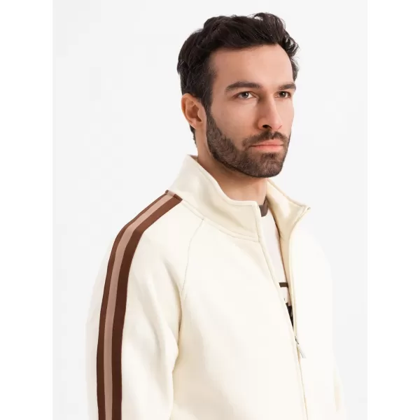  Herren Sweatshirt OMBRE OM-SSZP-0219 CREME 