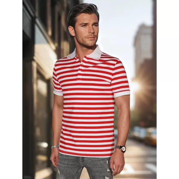  Herren t -Shirt mit einem Kragen DSTREET PX0643 WEIß 