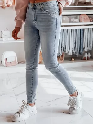 Damenhosen DSTREET ZIPSKINS UY2385 HELLBLAU