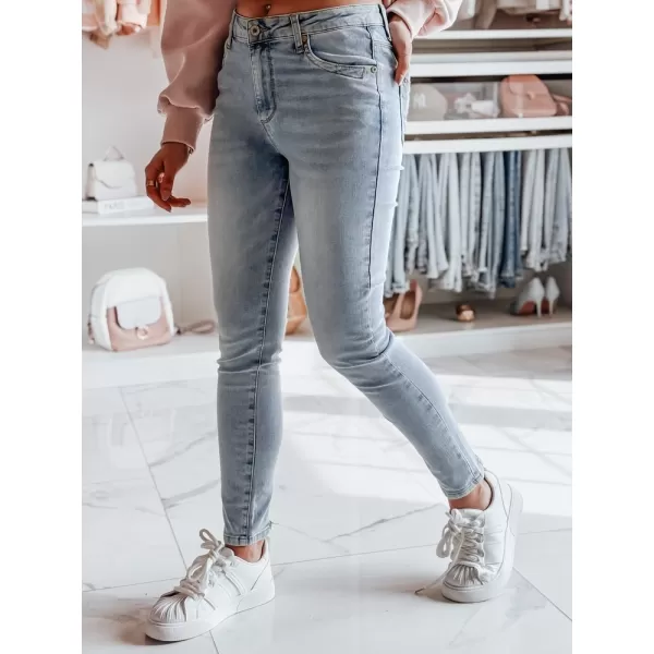  Damenhosen DSTREET ZIPSKINS UY2385 HELLBLAU 