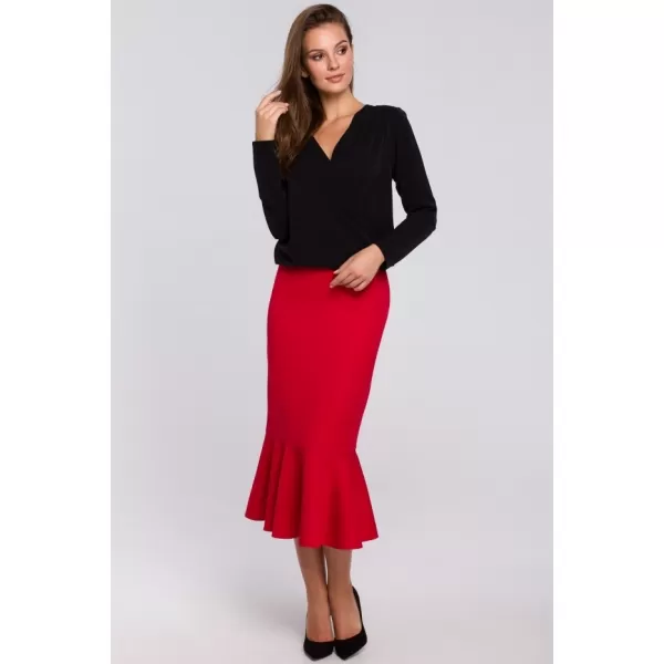  Damenbluse MAKOVER K037 SCHWARZ 