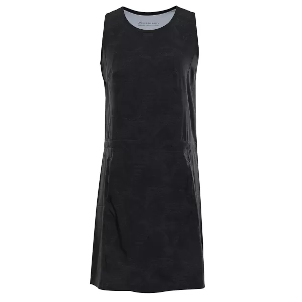  Kleid ALPINE PRO COLEENA 2 SCHWARZ 