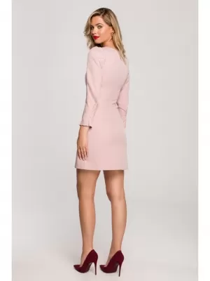 Kleid MAKOVER K148 KREPPROSA