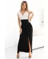 Kleid NUMOCO 451-3 SCHWARZ/BEIGE