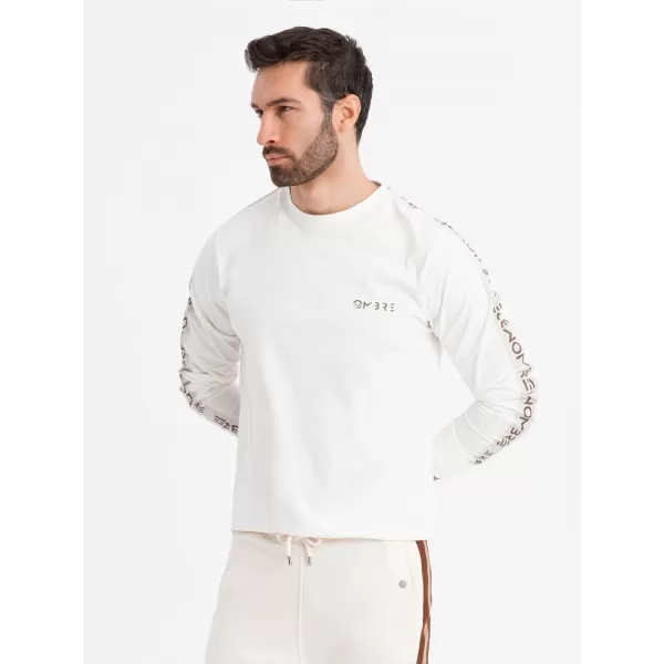  Hemd OMBRE OM-LSCL-0127 WEIß GEBROCHEN 
