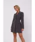 Kleid MOE M749 DUNKELGRAU