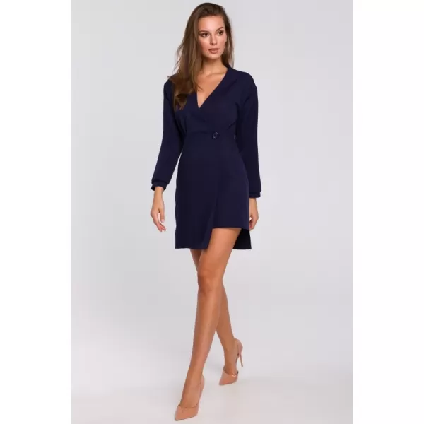  Kleid MAKOVER K034 TIEFBLAU 