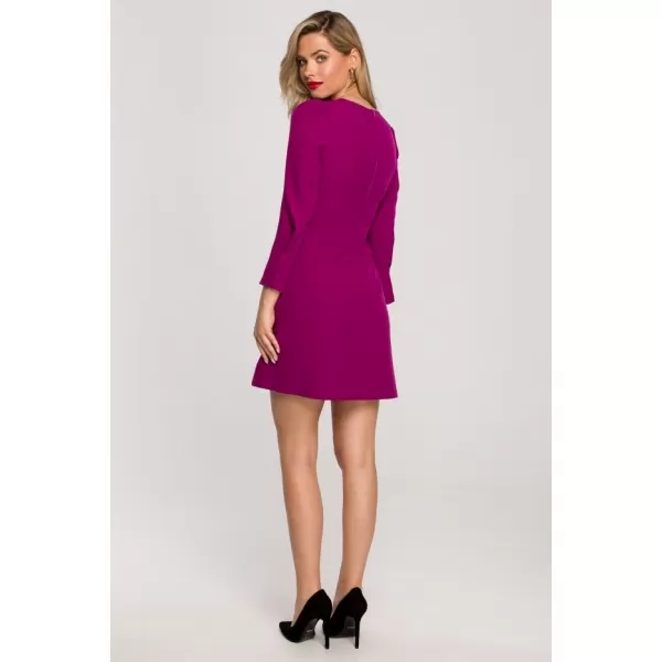  Kleid MAKOVER K148 RUBINE 
