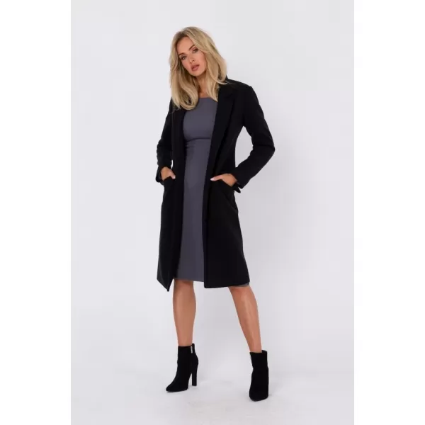  Damenmantel MOE M758 SCHWARZ 