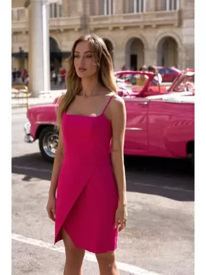 Kleid MOE M744 FUCHSIE