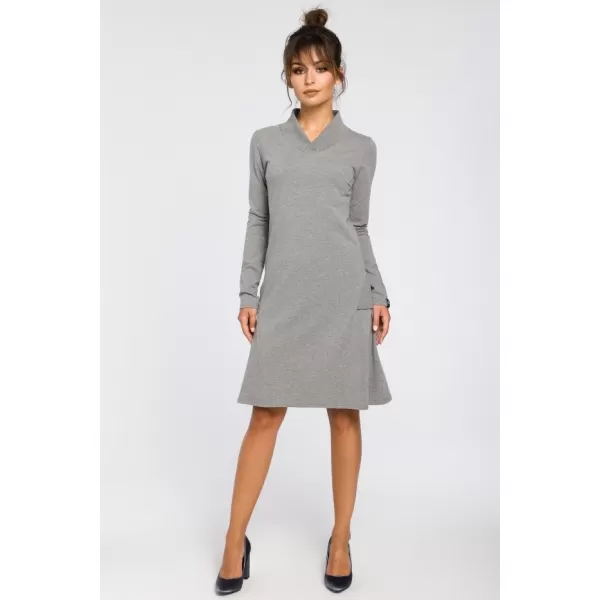  Kleid BEWEAR B044 GRAU 