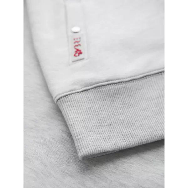  Herren -Sweatshirt OMBRE OM-SSZP-0219 GRAUE MELANGE 
