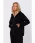 Damen-Sweatshirt MOE M761 SCHWARZ
