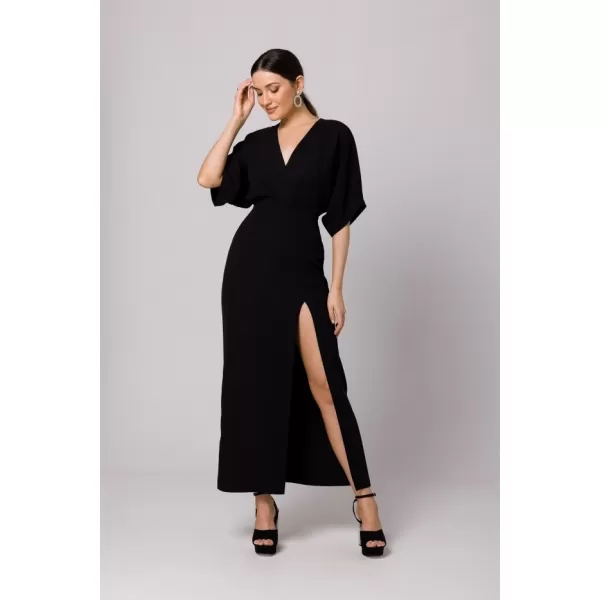  Kleid MAKOVER K163 SCHWARZ 