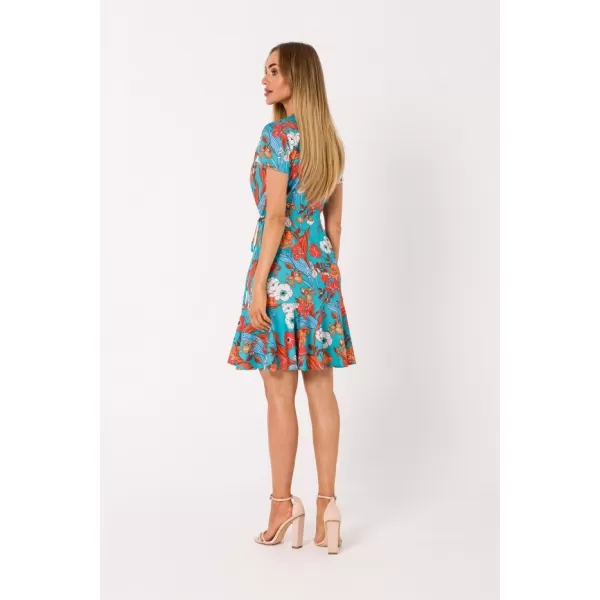  Kleid MOE M738 BLAU 