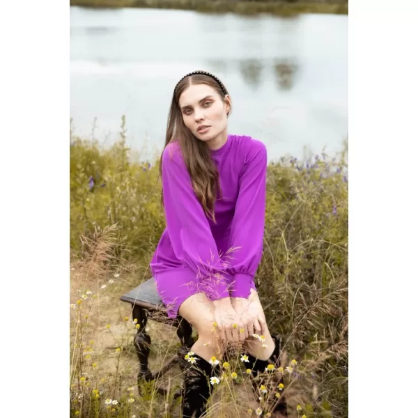  Kleid MAKOVER K078 LAVENDEL 