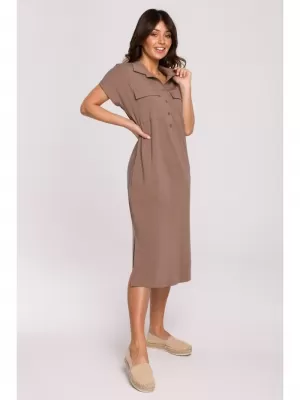 Kleid BEWEAR B222 KAKAO