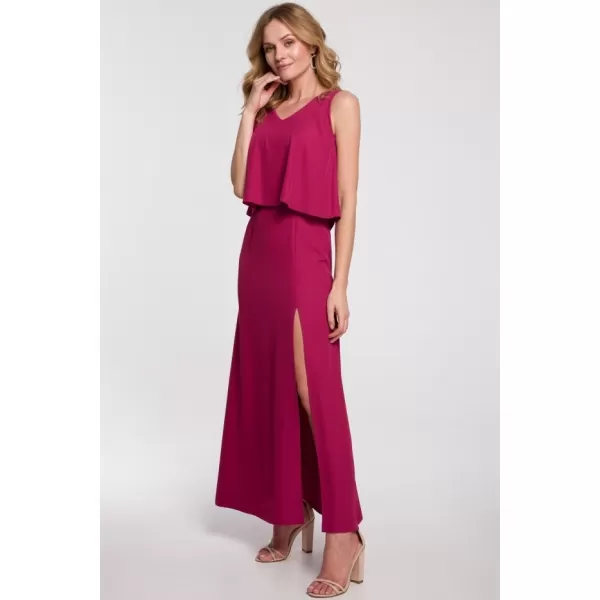  Kleid MAKOVER K048 PFLAUME 