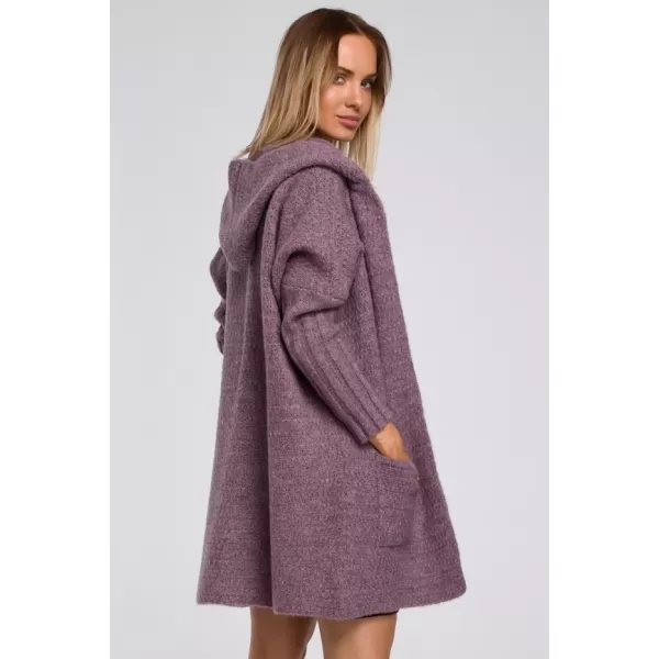  Strickjacke für Damen MOE M556 LILA 
