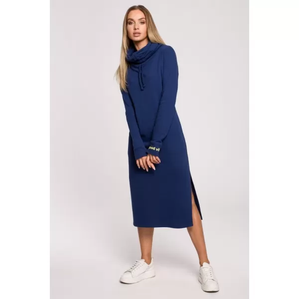  Kleid MOE M622 TIEFBLAU 