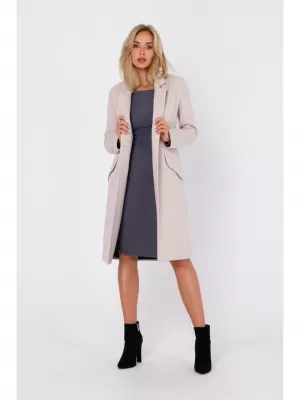 Damenmantel MOE M758 BEIGE
