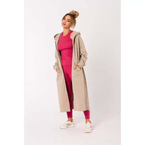  Damen-Sweatshirt MOE M729 BEIGE 