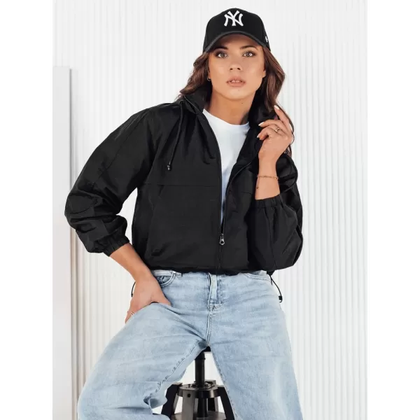  Damenjacke DSTREET GRAUS TY4222 SCHWARZ 