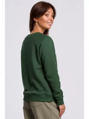 Damen-Sweatshirt BEWEAR B167 RASEN GRÜN
