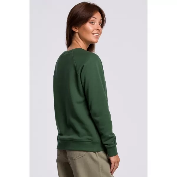  Damen-Sweatshirt BEWEAR B167 RASEN GRÜN 