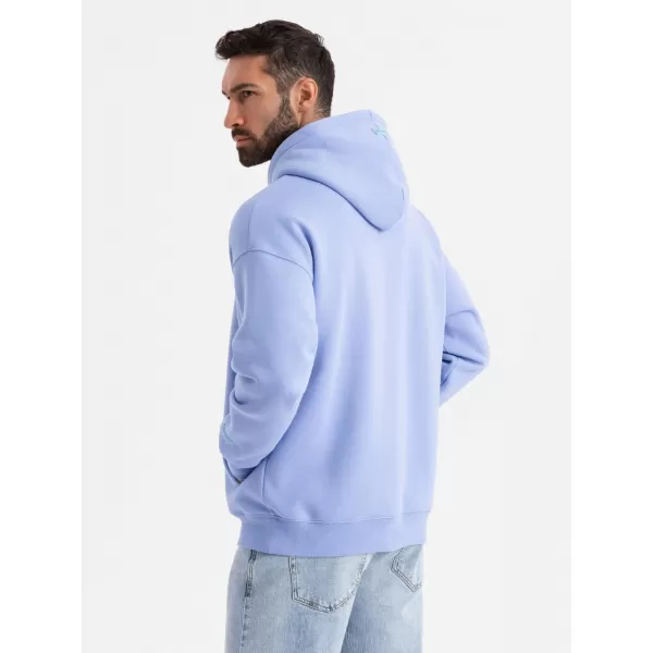  Herren -Sweatshirt OMBRE OU-SNBC-0105 LAVENDEL 