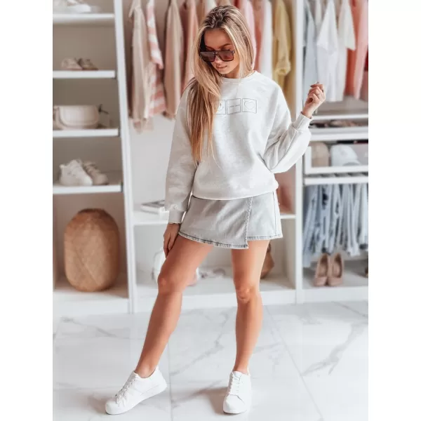  Damen Sweatshirt DSTREET EASYJOY BY1517 DUNKELGRAU 
