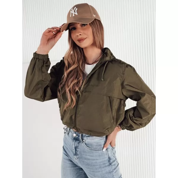  Damenjacke DSTREET GRAUS TY4223 GRÜN 