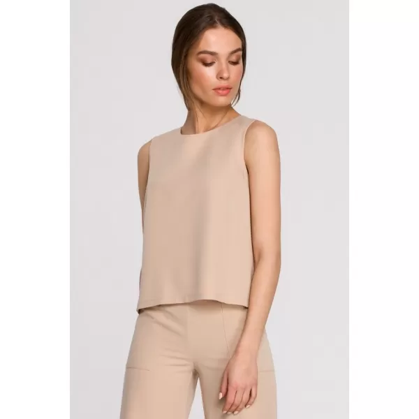  Damenbluse STYLOVE S257 BEIGE 